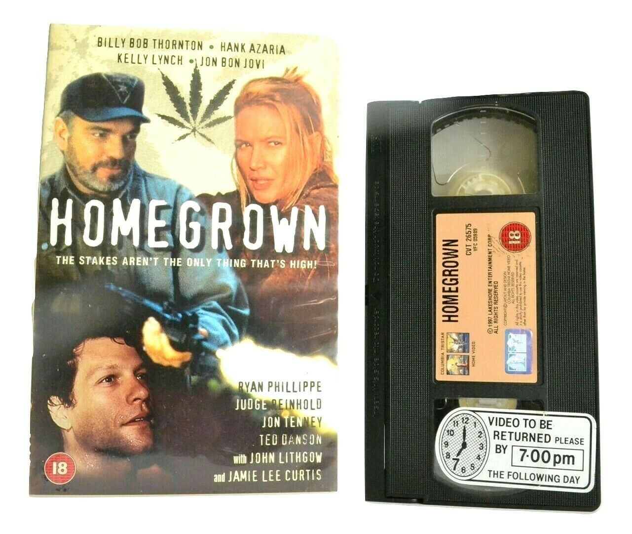 Homegrown - Drama Comedy - Large Box - Ex-Rental - Billy Bob Thorton - Pal VHS-