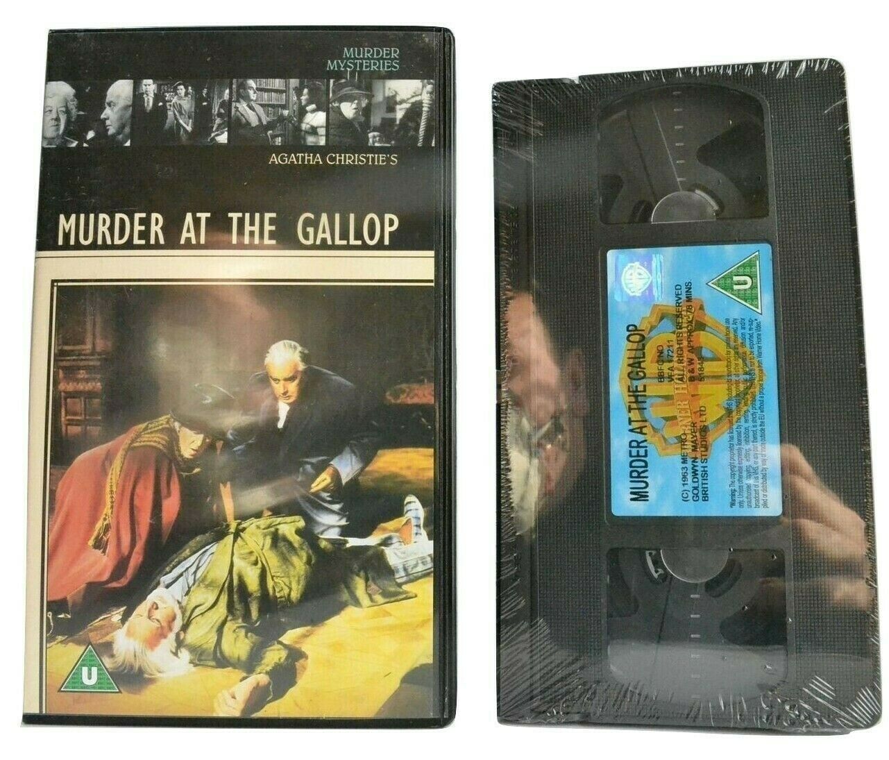 Murder At The Gallop; [Agatha Christie]: Drama (New Sealed) Robert Morley - VHS-