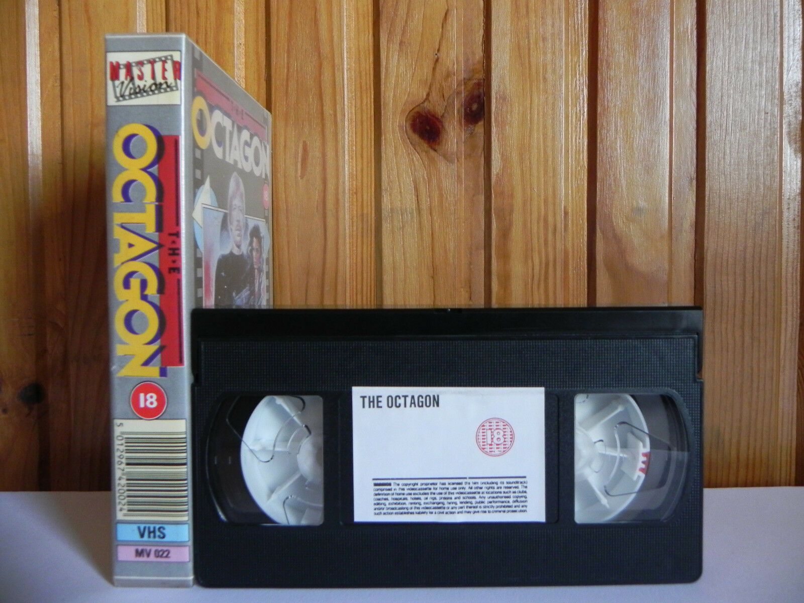The Octagon - Martial Arts - Chuck Norris - Lee Van Cleef - 80's Action - VHS-