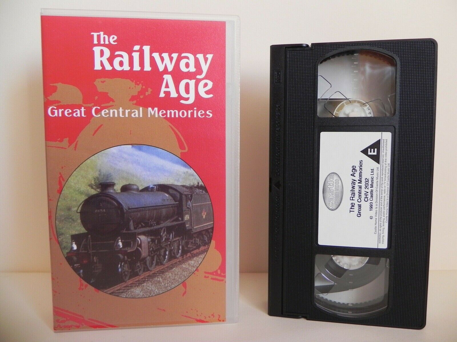 The Railway Age - Great Central Memories - Castle Home Video - Documentary - VHS-