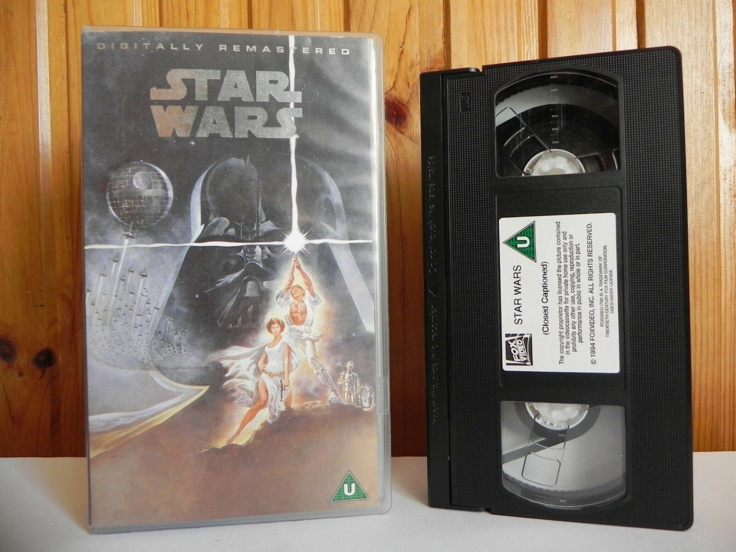 Star Wars - Fox Video - Sci-Fi - Fantasy - Digitally Remastered - Pal VHS-