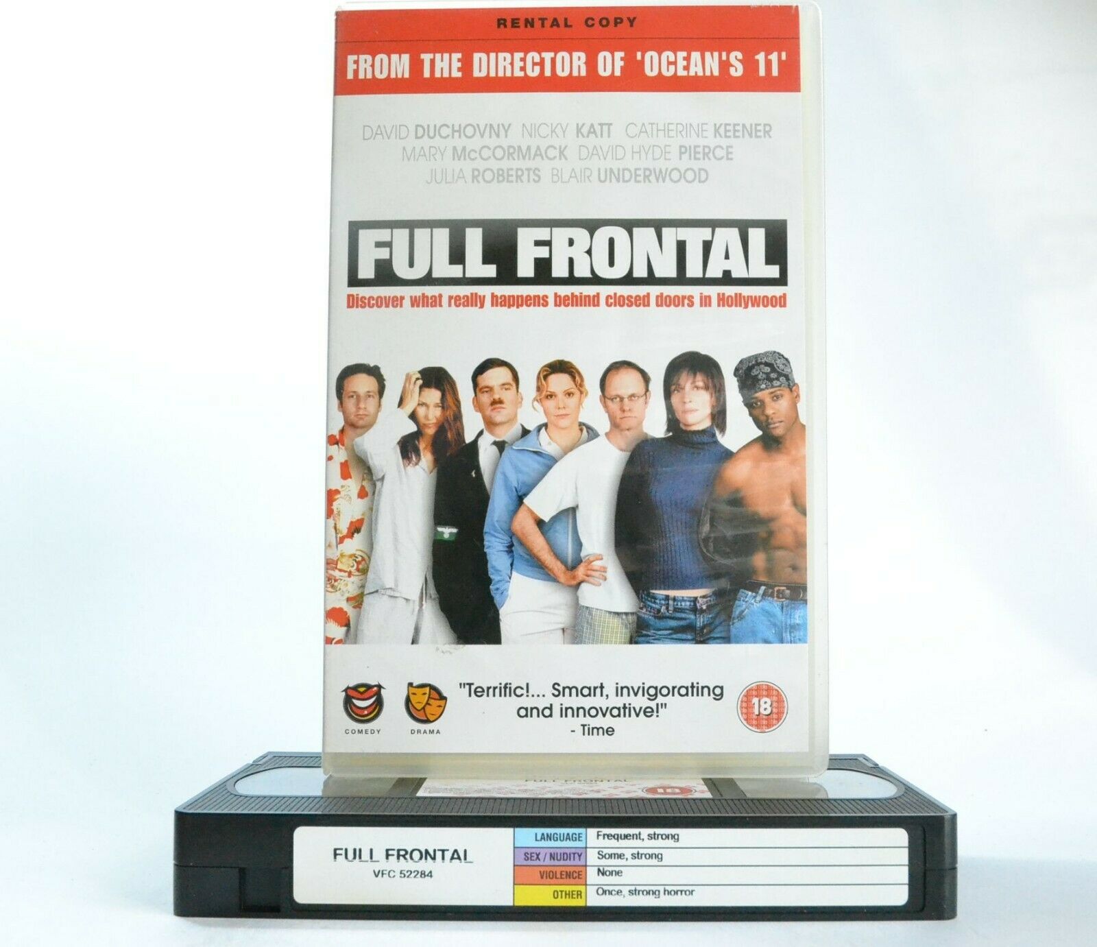 Full Frontal (2002): Film By Steven Soderbergh - Comedy - Large Box - Pal VHS-
