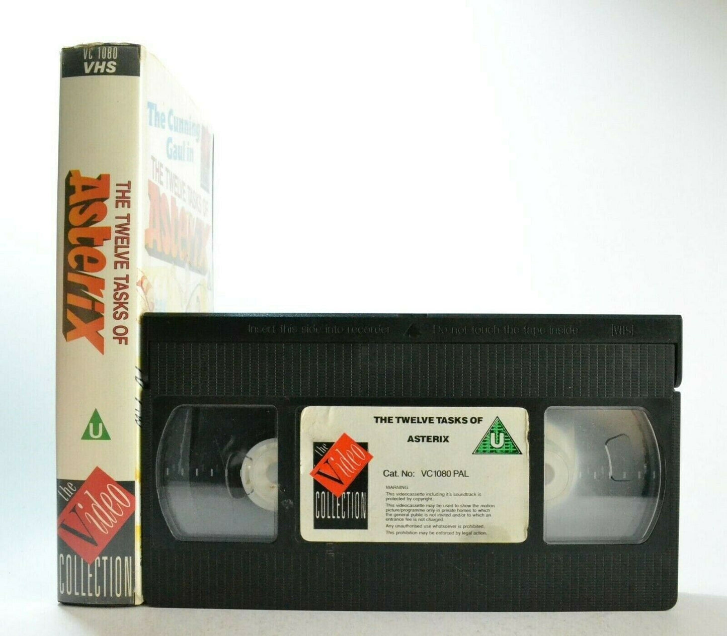 The Twelve Tasks Of Asterix: Animated Classic (1976) - Children's - Pal VHS-