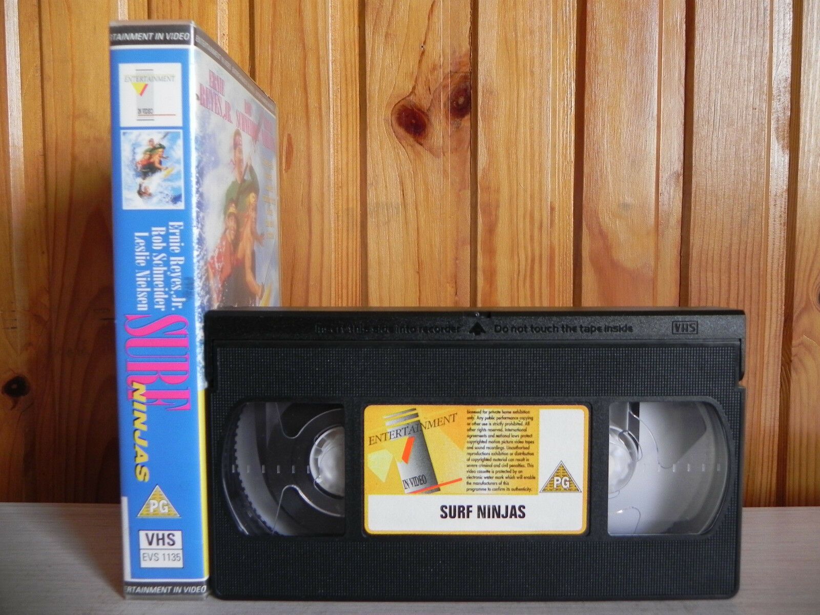 Surf Ninjas - Entertainment In Video - Action - Adventure - Martial Art - VHS-