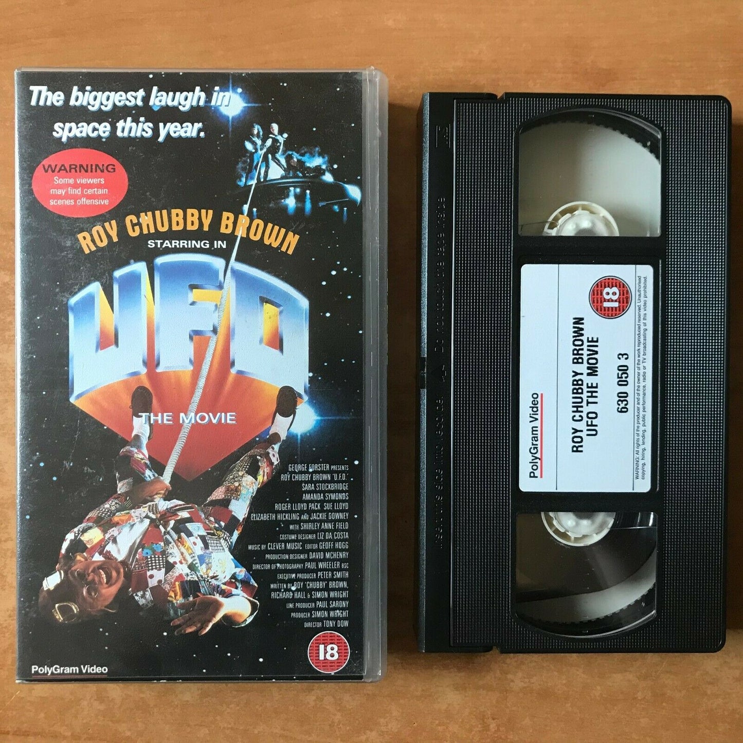 UFO: The Movie (1993) Sci-Fi - Spoof Comedy - Roy "Chubby" Brown - Pal VHS-