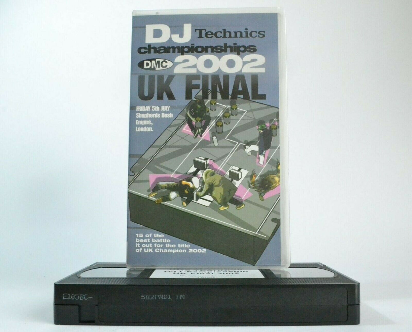 DMC Technics DJ Championship 2002 UK Final: Shepherds Bush Empire (K Flash) VHS-