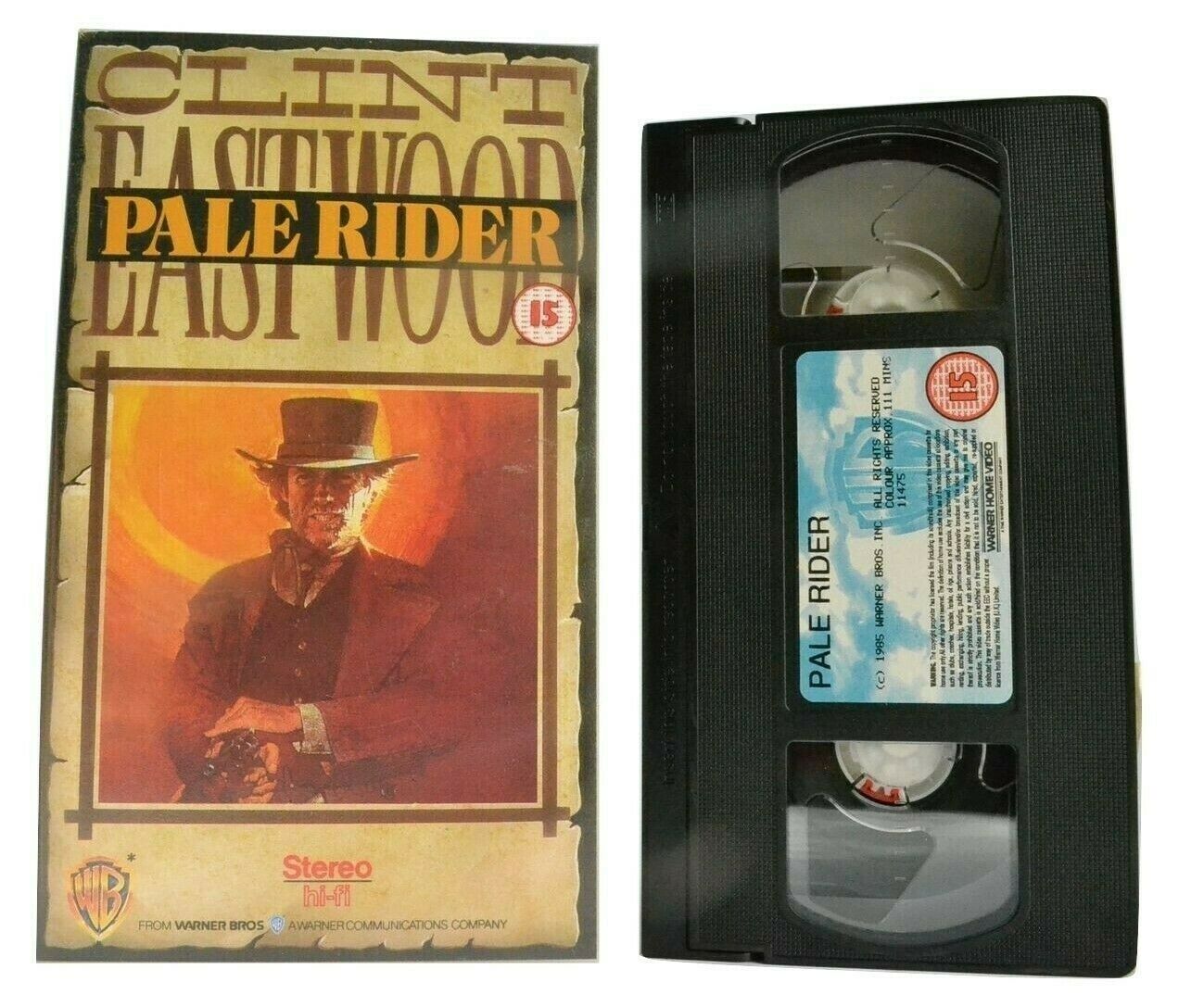 Pale Rider; [Clint Eastwood]: Western - Christopher Penn / John Russell - VHS-