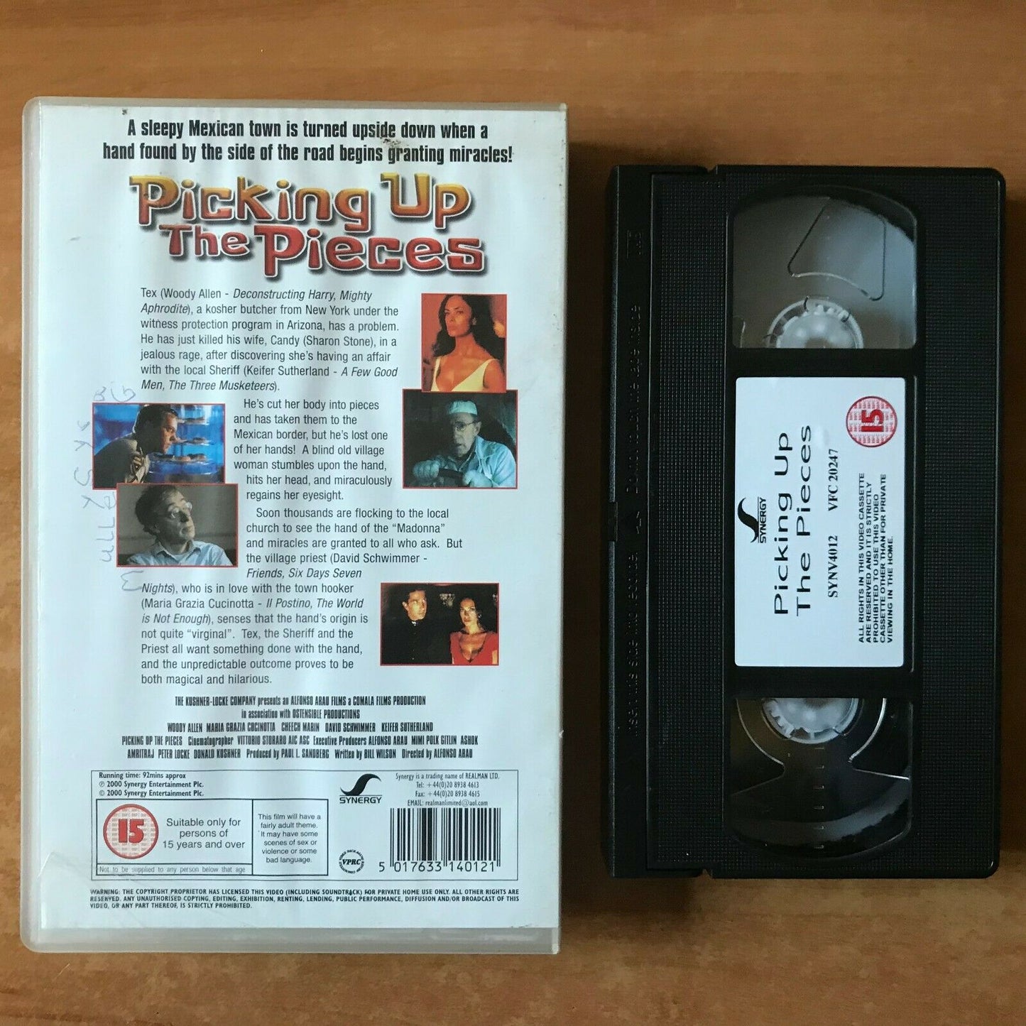 Picking Up The Pieces (2000): Black Comedy - Large Box - Woody Allen - Pal VHS-
