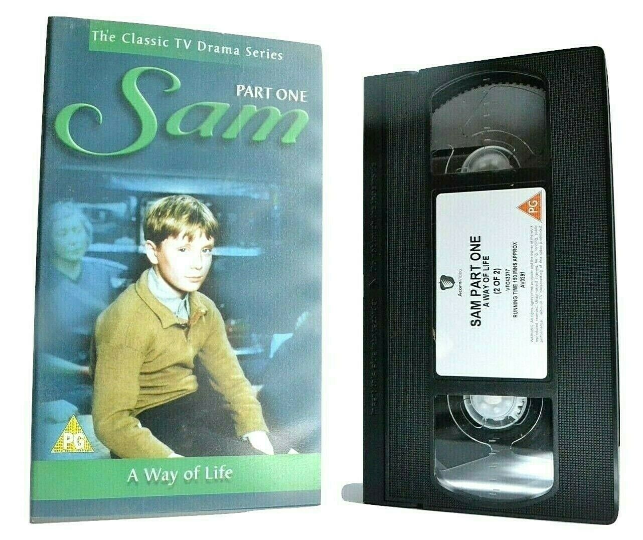 Sam: A Way Of Life, Part 1 - TV Drama Series - 4 Episodes - Ray Smith - Pal VHS-