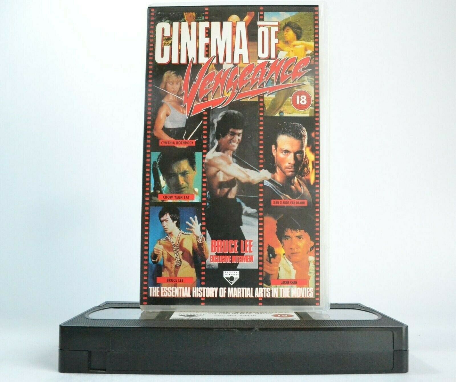 Cinema Of Vengeance: Martial Arts Movies History - Bruce Lee - Jackie Chan - VHS-