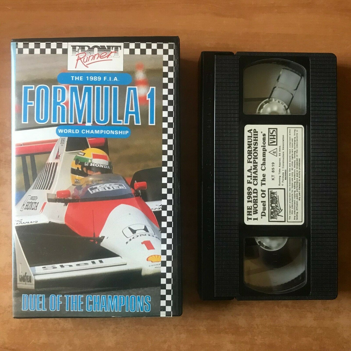 The 1989 F.I.A.: Formula 1 World Championship [Simon Taylor] Nigel Mansell - VHS-