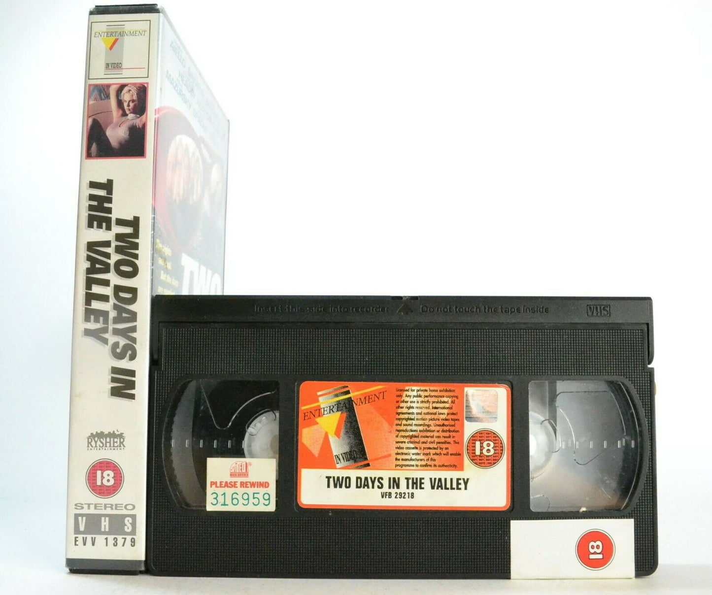 Two Days In The Valley: Tarantino Style Thriller - Large Box - J.Daniels - VHS-
