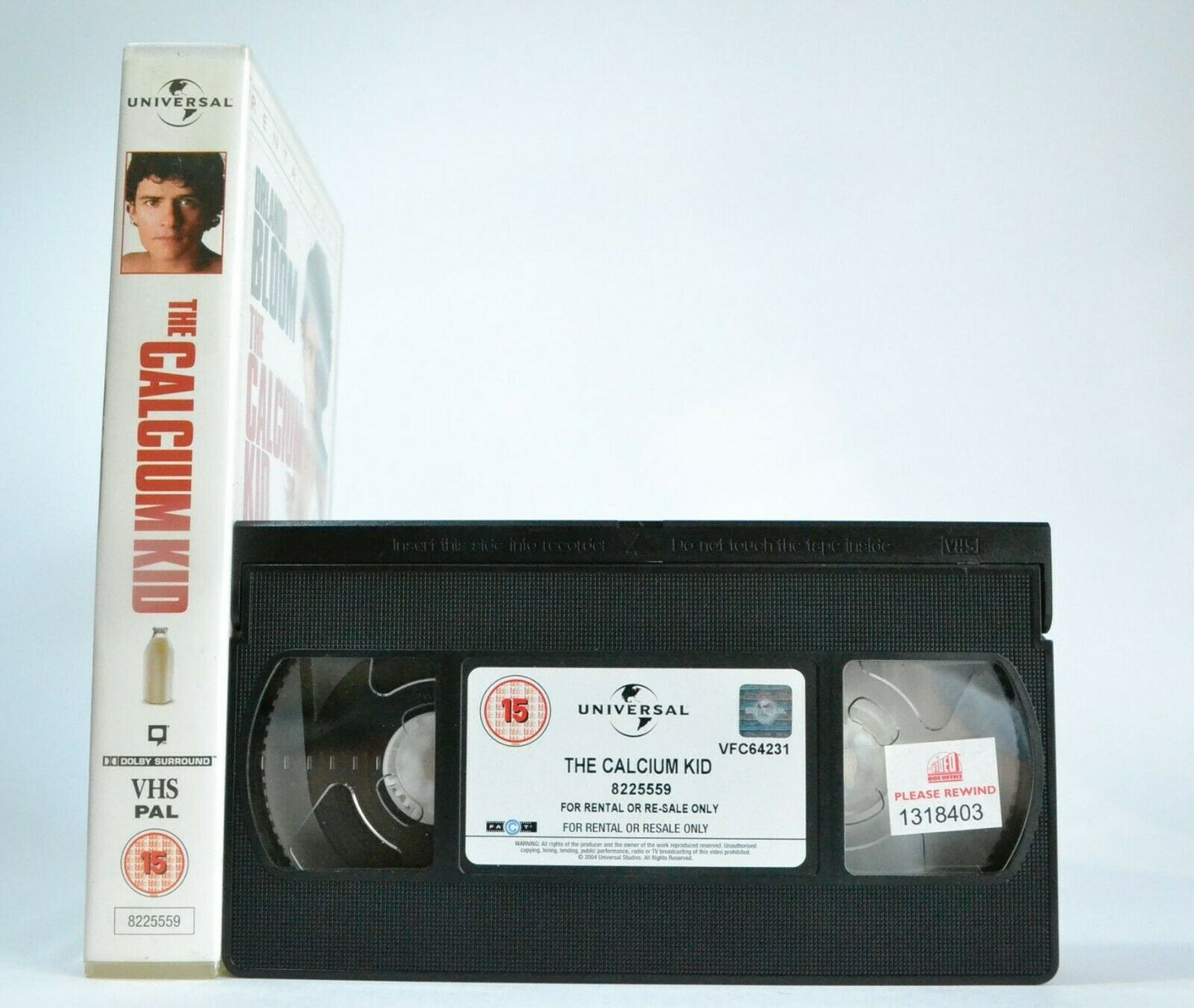 The Calcium Kid: British Mockumentary Comedy - Large Box - Orlando Bloom - VHS-