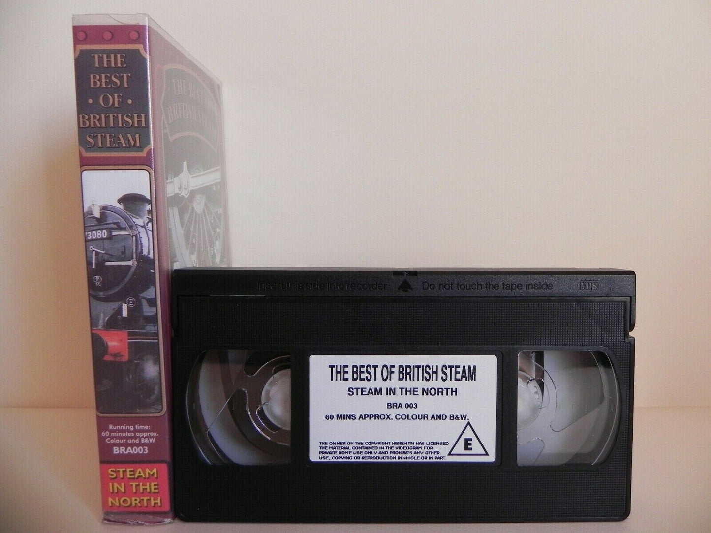 The Best Of British Steam - British Transport - Steam In The North - Pal VHS-