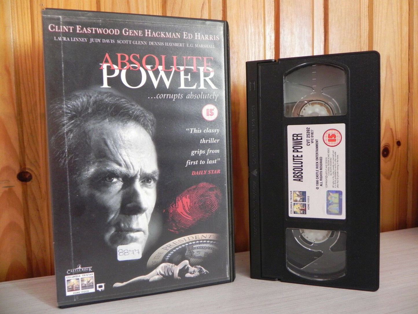 Absolute Power - Clint Eastwood - Big Ex-Rental - Drama Come Thriller - 1996 VHS-