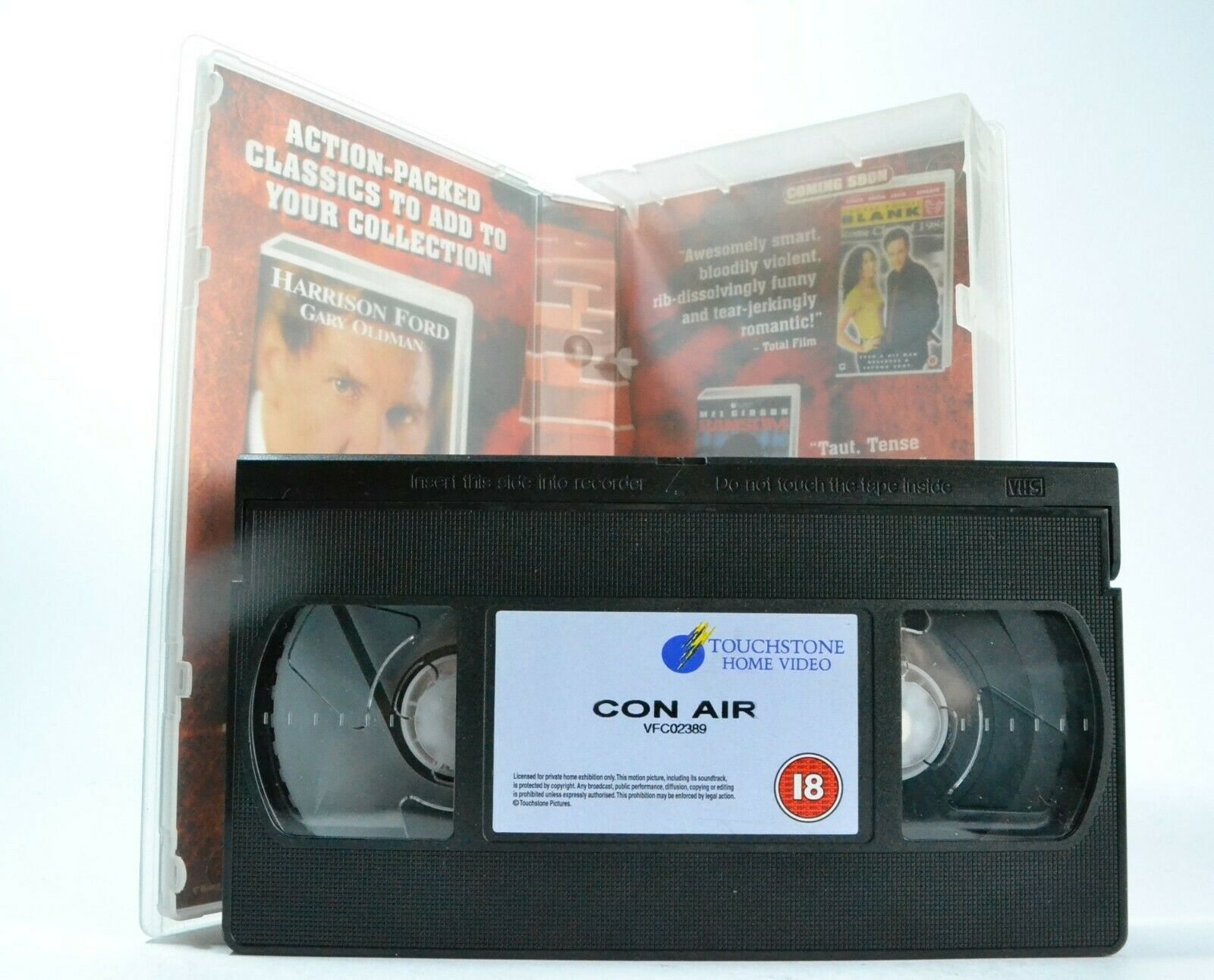 Con Air (1997): Expolosive Airplane Action - Nicolas Cage / John Malkovich - VHS-