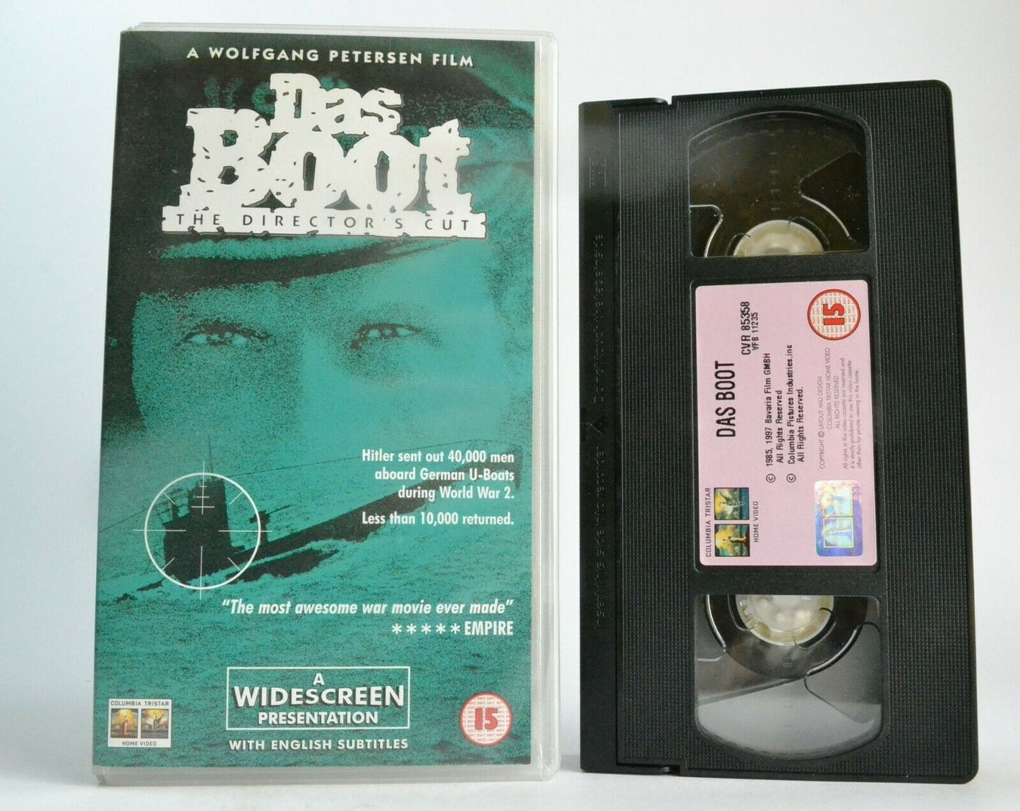 Das Boot (1981): The Director's Cut -<Widescreen>- Submarine Nightmare - Pal VHS-