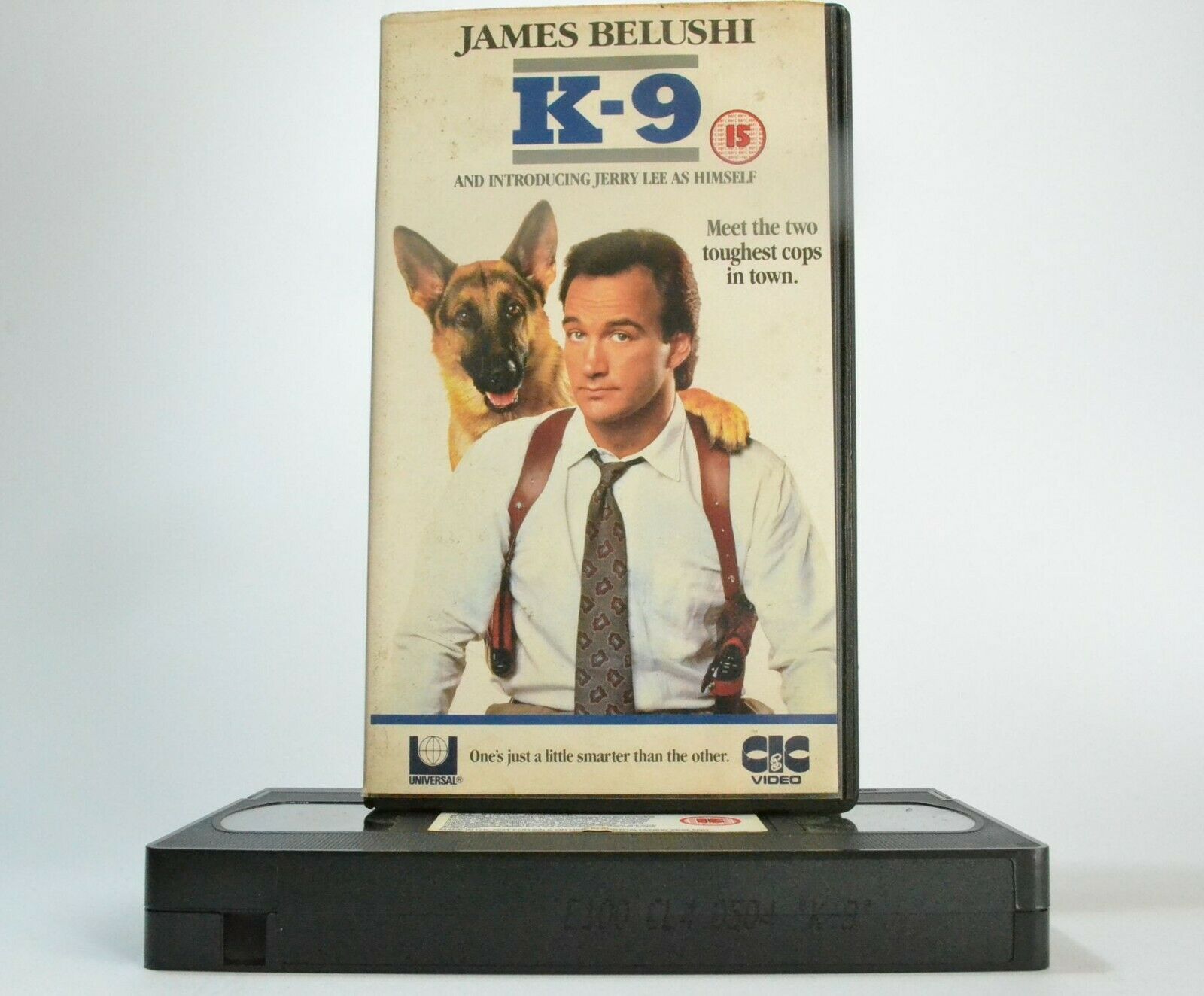 K-9 (1989) - Buddy Cop Action Adventure - James Belushi/Mel Harris - Pal VHS-