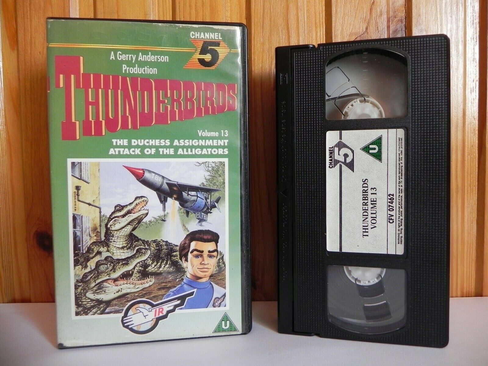 Thunderbirds - Channel 5 - Volume 13 - The Duchess Assignment - Kids - Pal VHS-