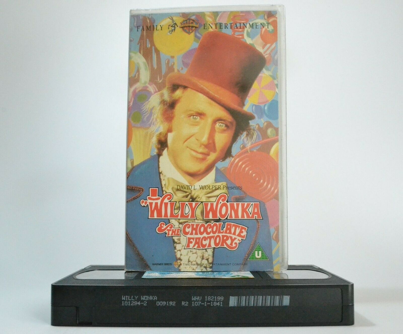 Willy Wonka And The Chocolate Factory - Musical Fantasy - Gene Wilder - Pal VHS-