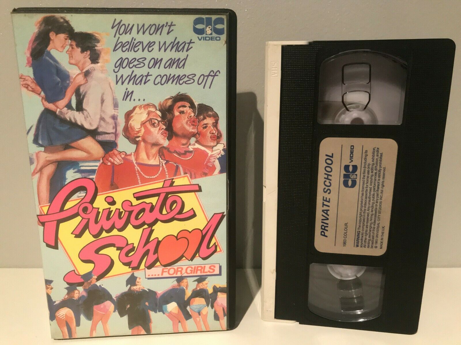 Private School For Girls (1972): German Erotic Comedy - Sexploitation - Pal VHS-