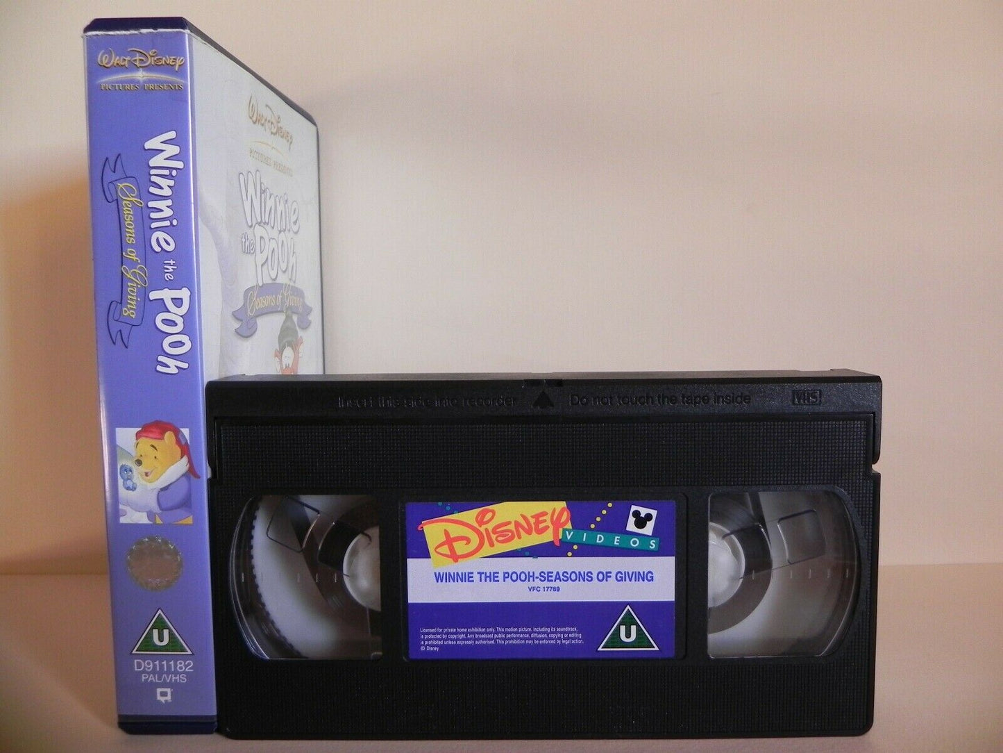 Winnie The Pooh: Seasons Of Giving - Holiday - Christmas - Fun - Kids - Pal VHS-