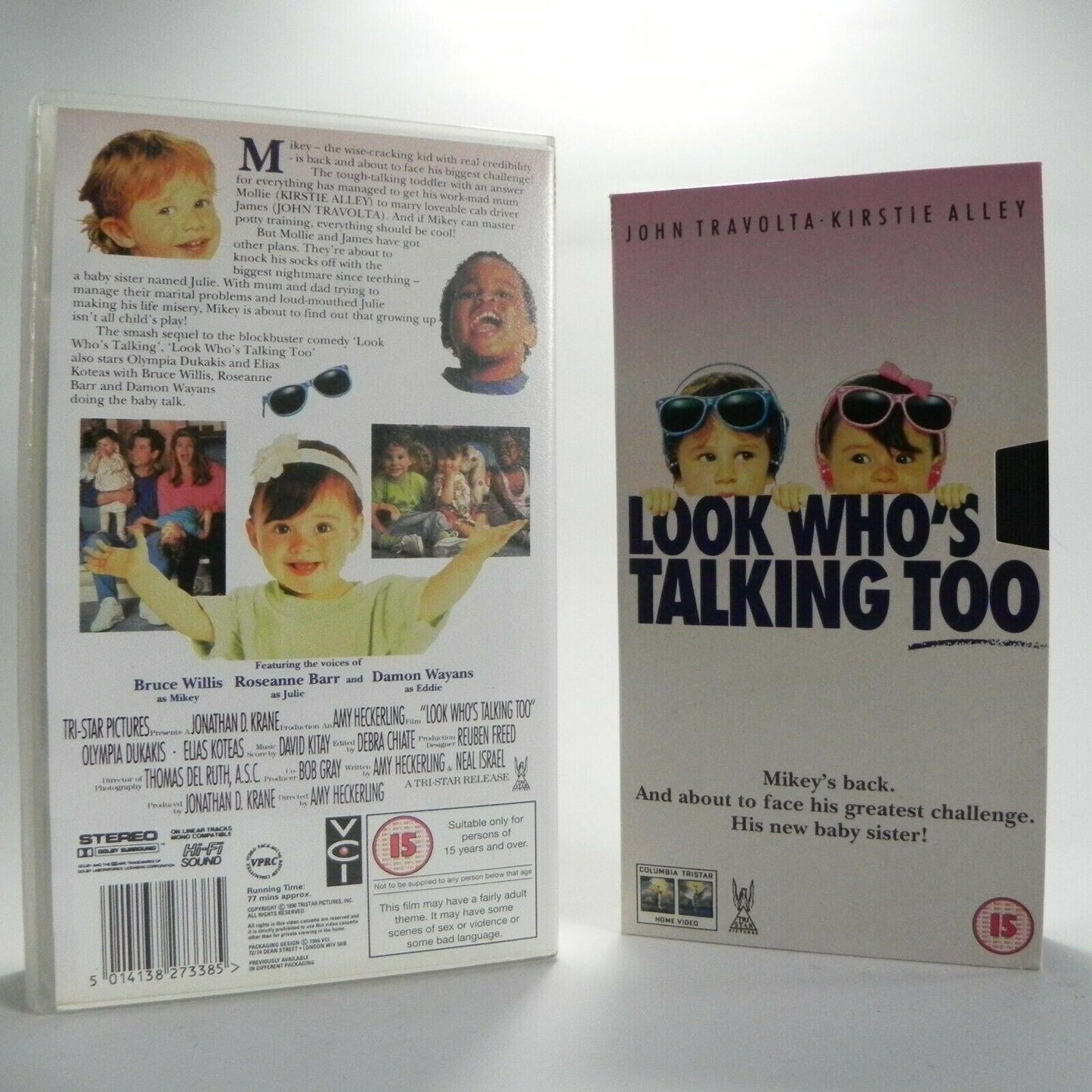 Look Who's Talking Too: Classic Comedy (1990) - J.Travolta/K.Alley - Pal VHS-