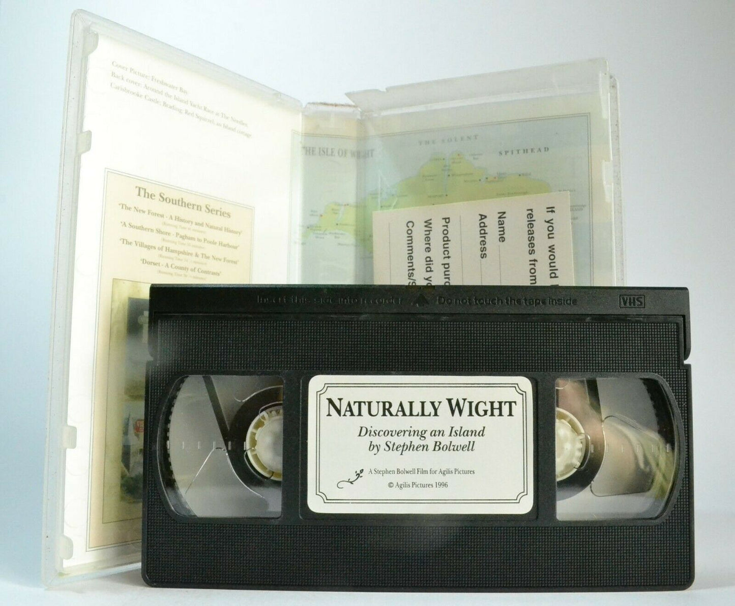 Naturally Wight: Discovering An Island - Stephen Bolwell - Queen Victoria - VHS-