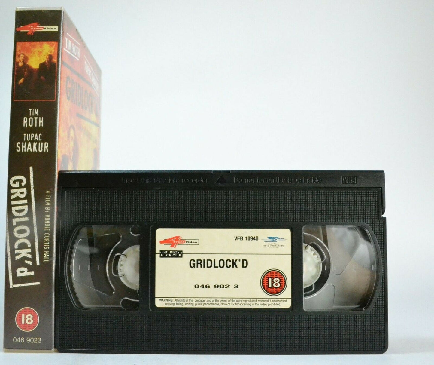 Gridlock'd (1997): Heroin Addicts Adventures - Black Comedy - Tupac Shakur - VHS-