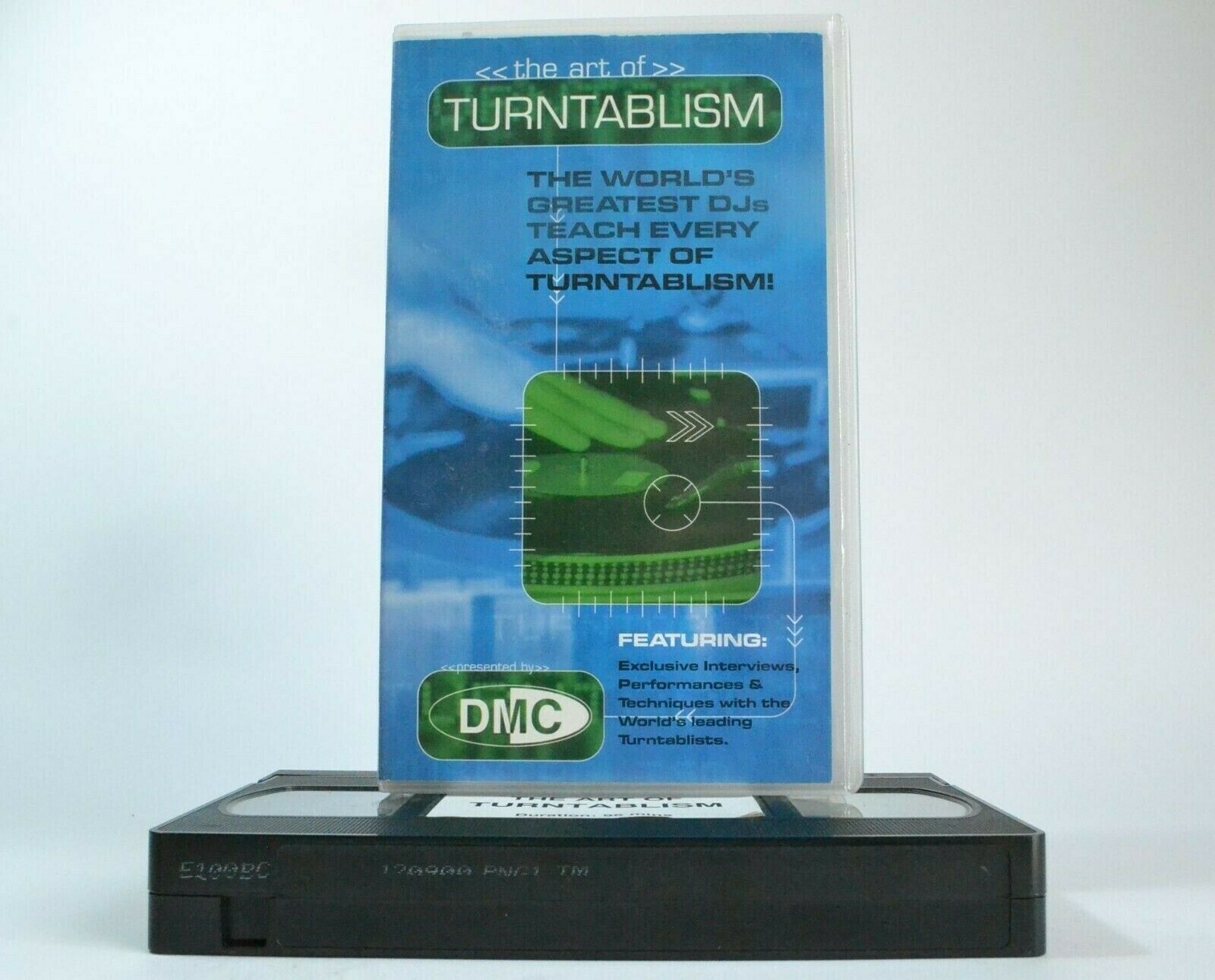 DMC The Art Of Turtablism: Afrika Bambaataa - Mixmaster Ice - Chad Jackson - VHS-