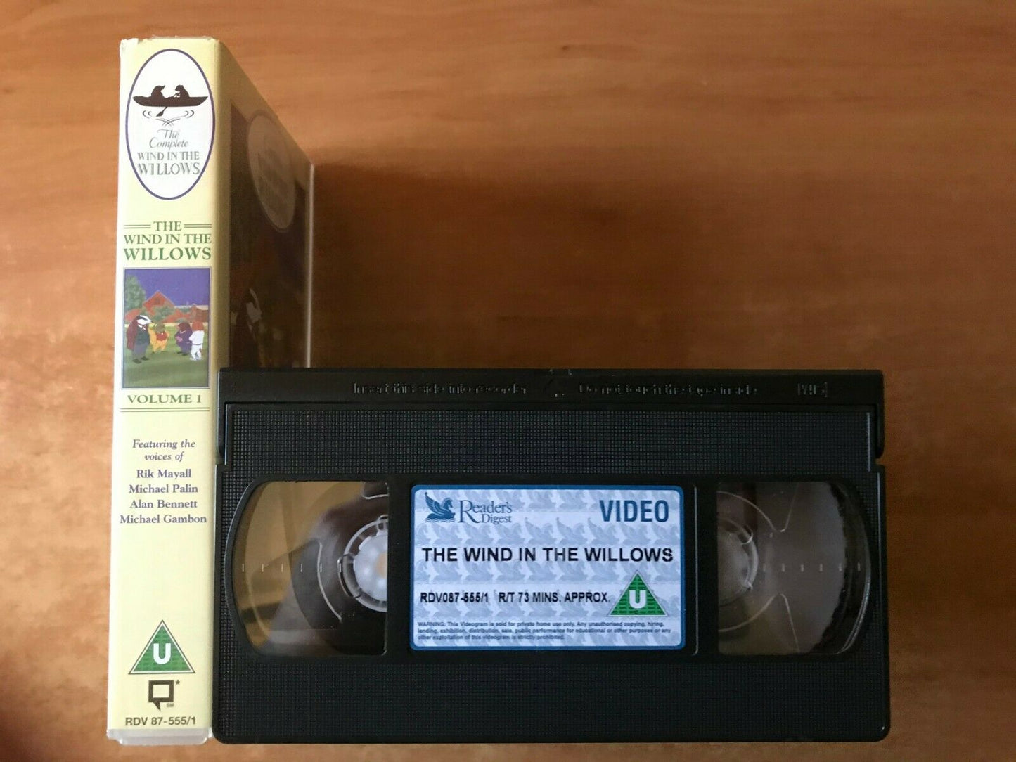 The Complete Wind In The Willows (Vol. 1): Animated [Rik Mayall] Kids - Pal VHS-
