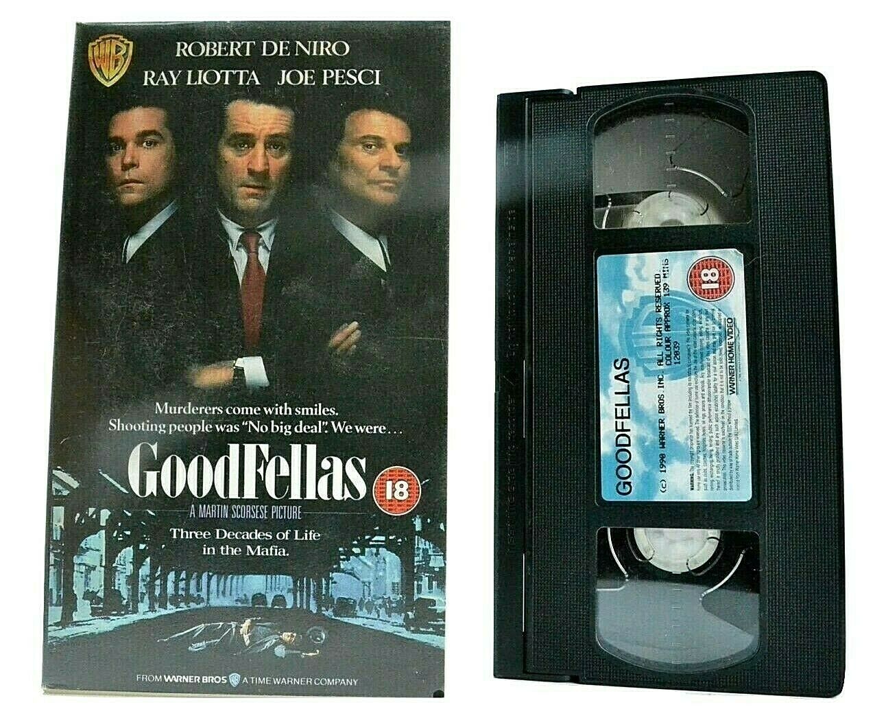 Goodfellas; [Martin Scorsese] - Underworld Epics - Drama - Robert De Niro - VHS-