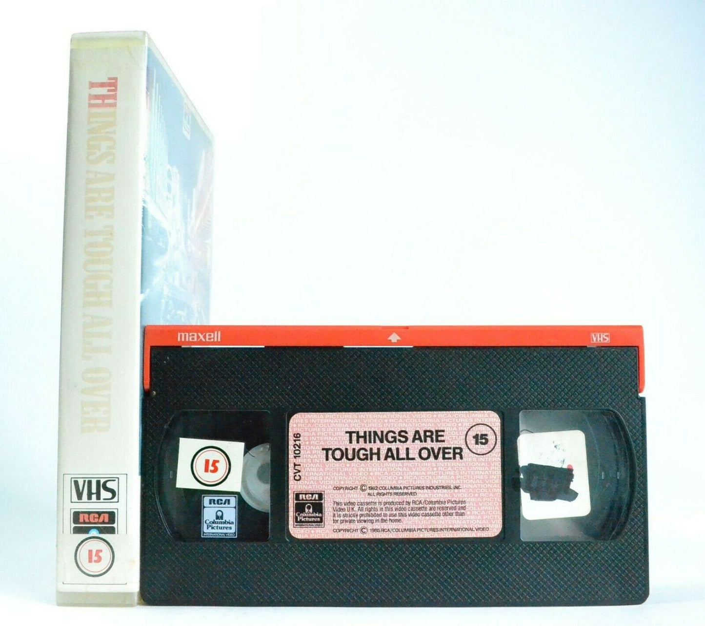 Things Are Tough All Over: C.Marin/T.Chong - Comedy - Large Box - Pre-Cert - VHS-