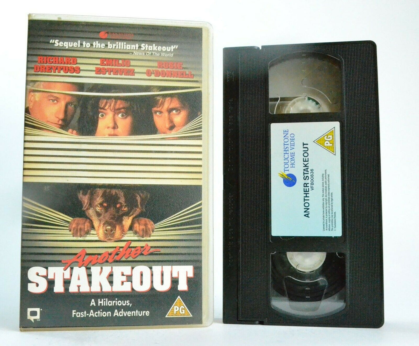 Another Stakeout - Action Adventure - Richard Dreyfuss/Emilio Estevez - Pal VHS-