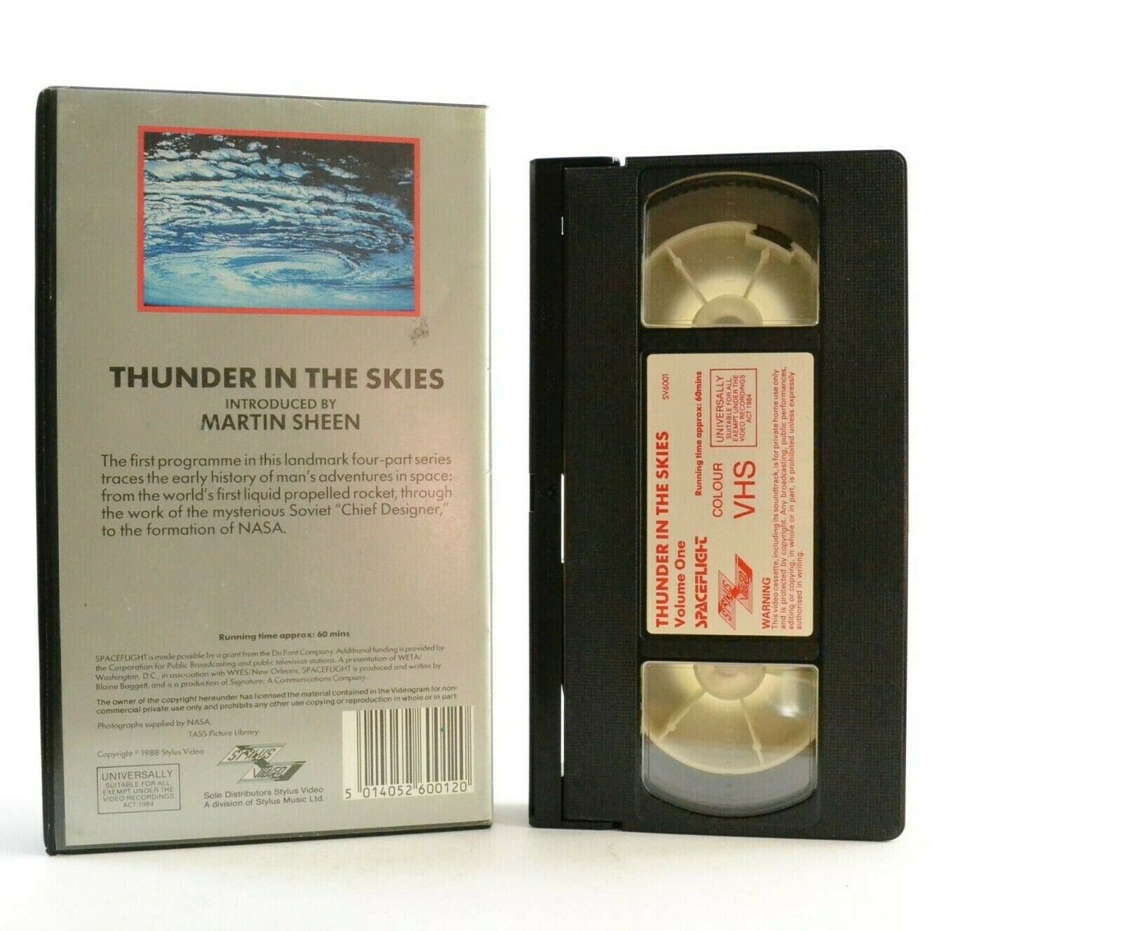 Spaceflight, Vol.One: Thunder In The Skies - Introduced By Martin Sheen - VHS-