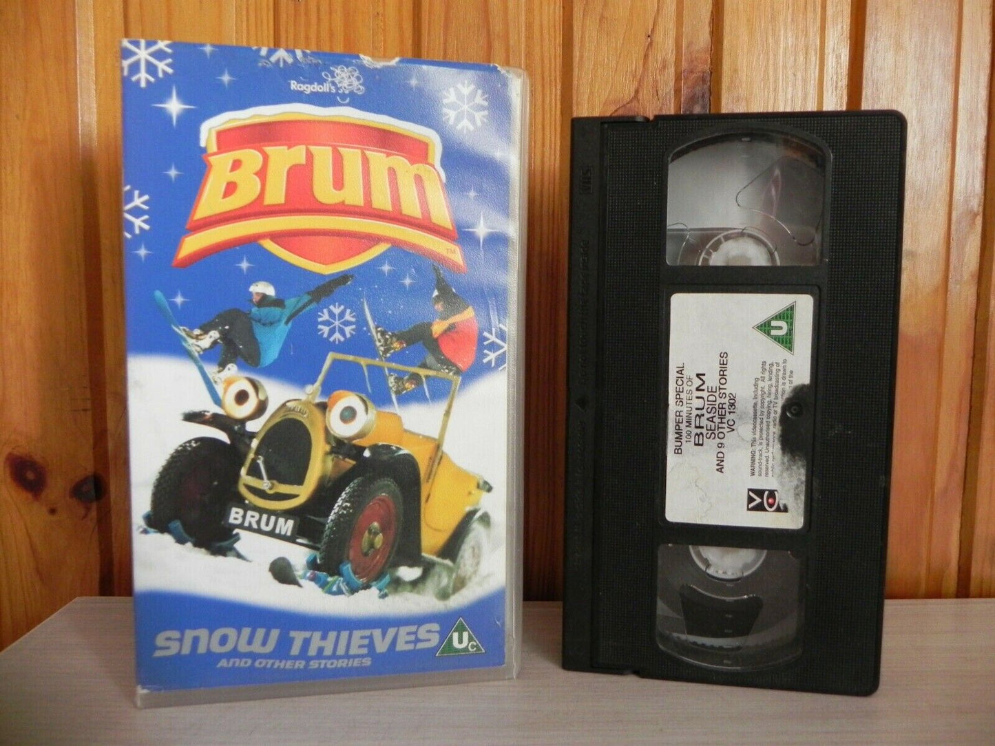 Brum - Snow Thieves - Loo - Bowling - Ragdoll's Preschool - Kids Video - Pal Vhs-