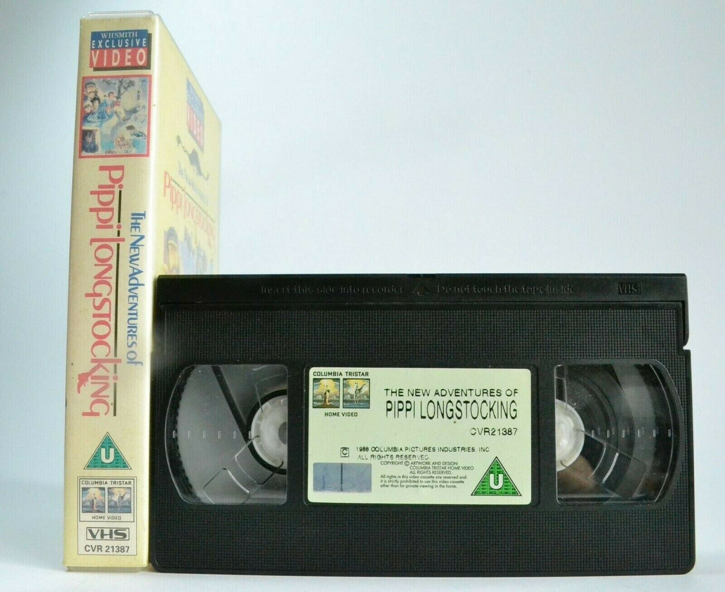 The New Adventures Of Pippi Longstocking; [Astrid Lindgren] - Children's - VHS-