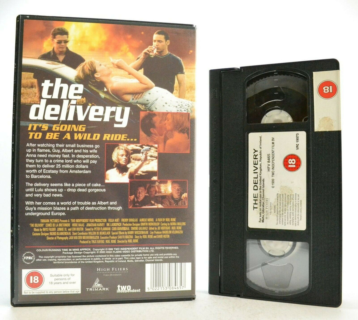 The Delivery: Film By R.Reine - Thriller (1999) - Large Box - F.Douglas - VHS-