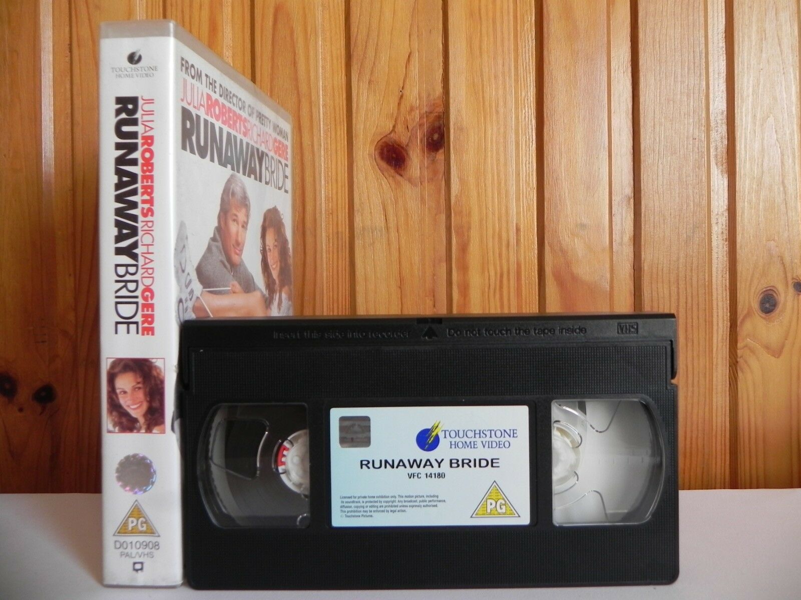 Runaway Bride - Large Box - Touchstone - Romance - Comedy - Richard Gere - VHS-