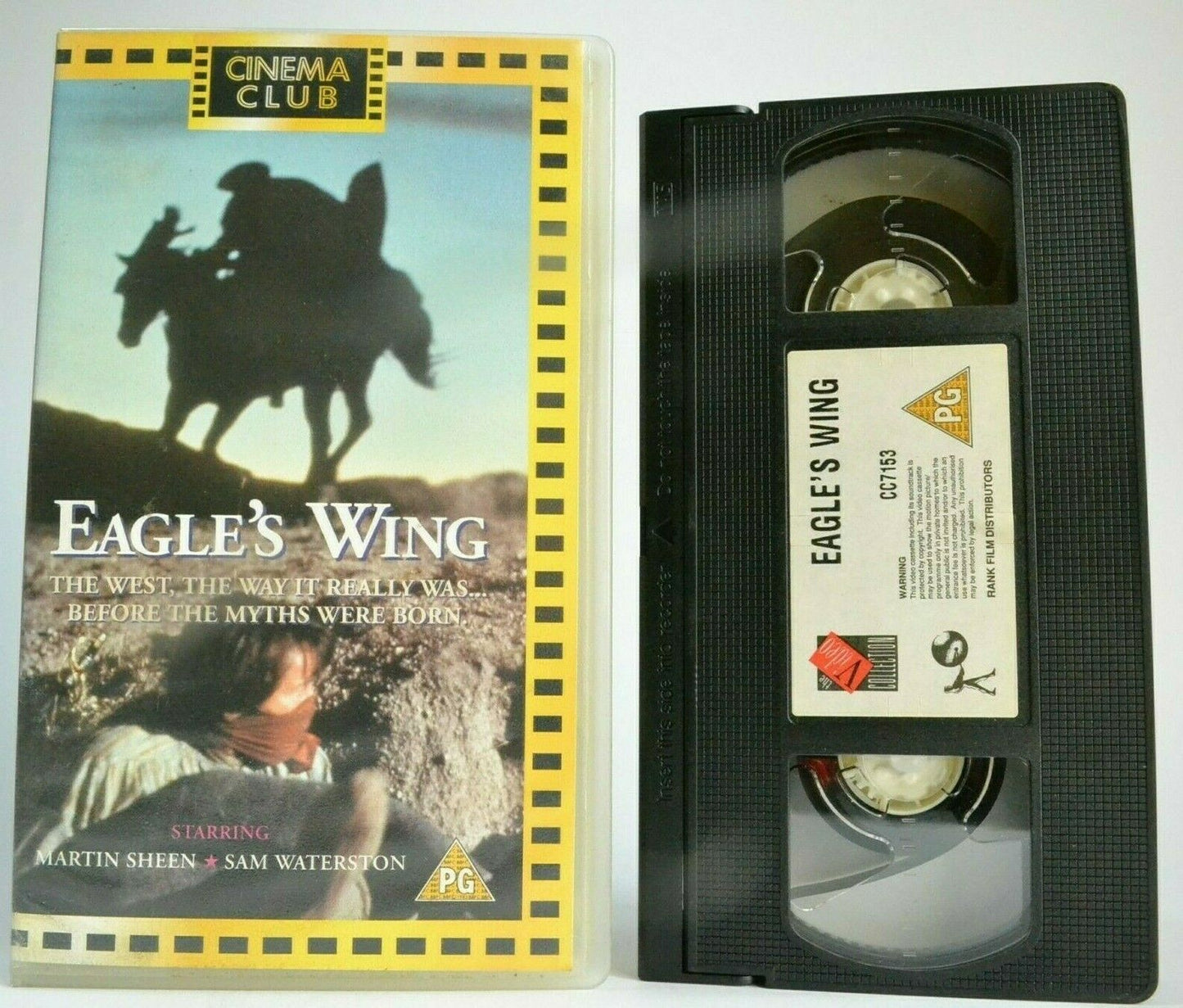 Eagle's Wing (1978): Western Adventure - Harvey Keitel / Martin Sheen - Pal VHS-
