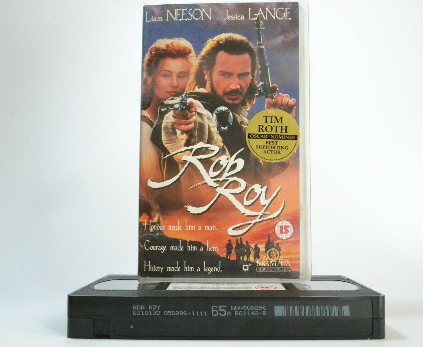 Rob Roy (1995): Scottish Clan Chief - Biographical Drama - Liam Neeson - Pal VHS-