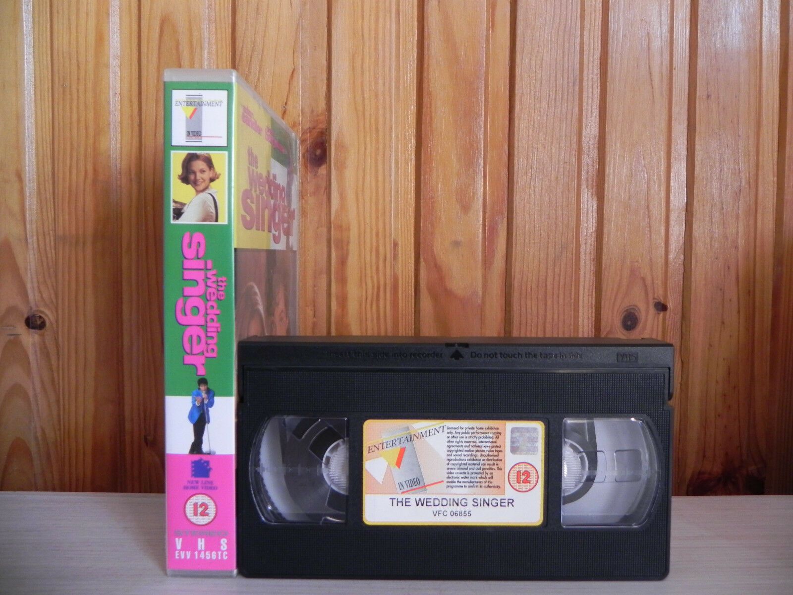 The Wedding Singer: Adam Sandler/Drew Barrymore [Big Box] Romantic Comedy - VHS-