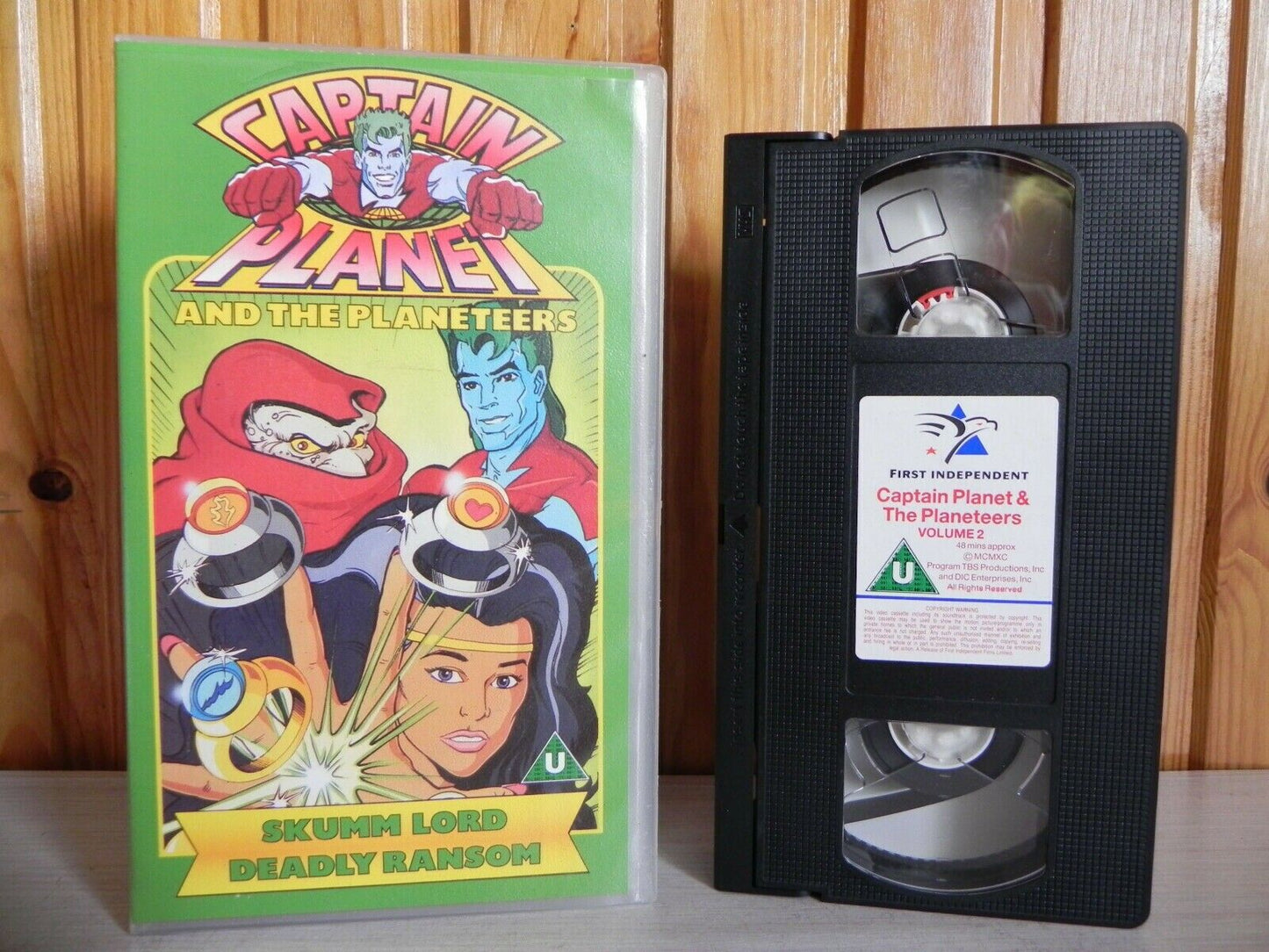 Captain Planet And The Planeteers - Skumm Lord - Deadly Ransom - Vintage - VHS-