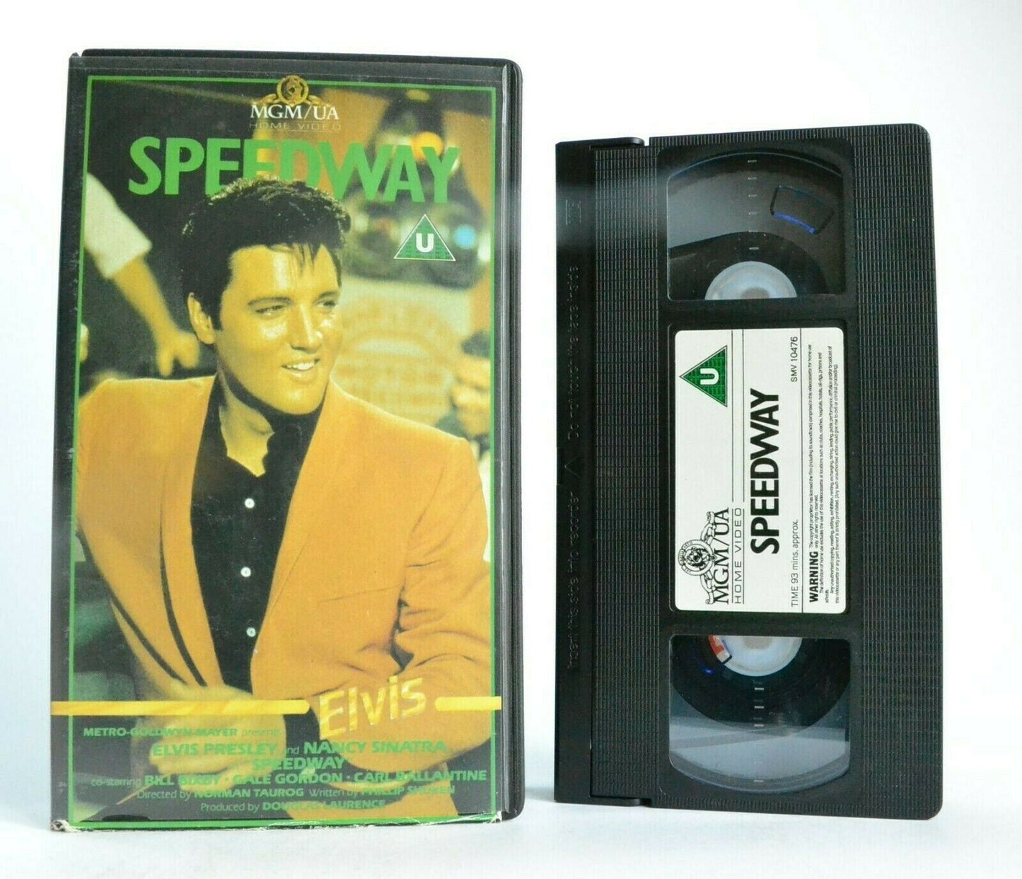 Speedway (MGM/UA): Elvis Presley/Nancy Sinatra - Classic Musical (1968) - VHS-