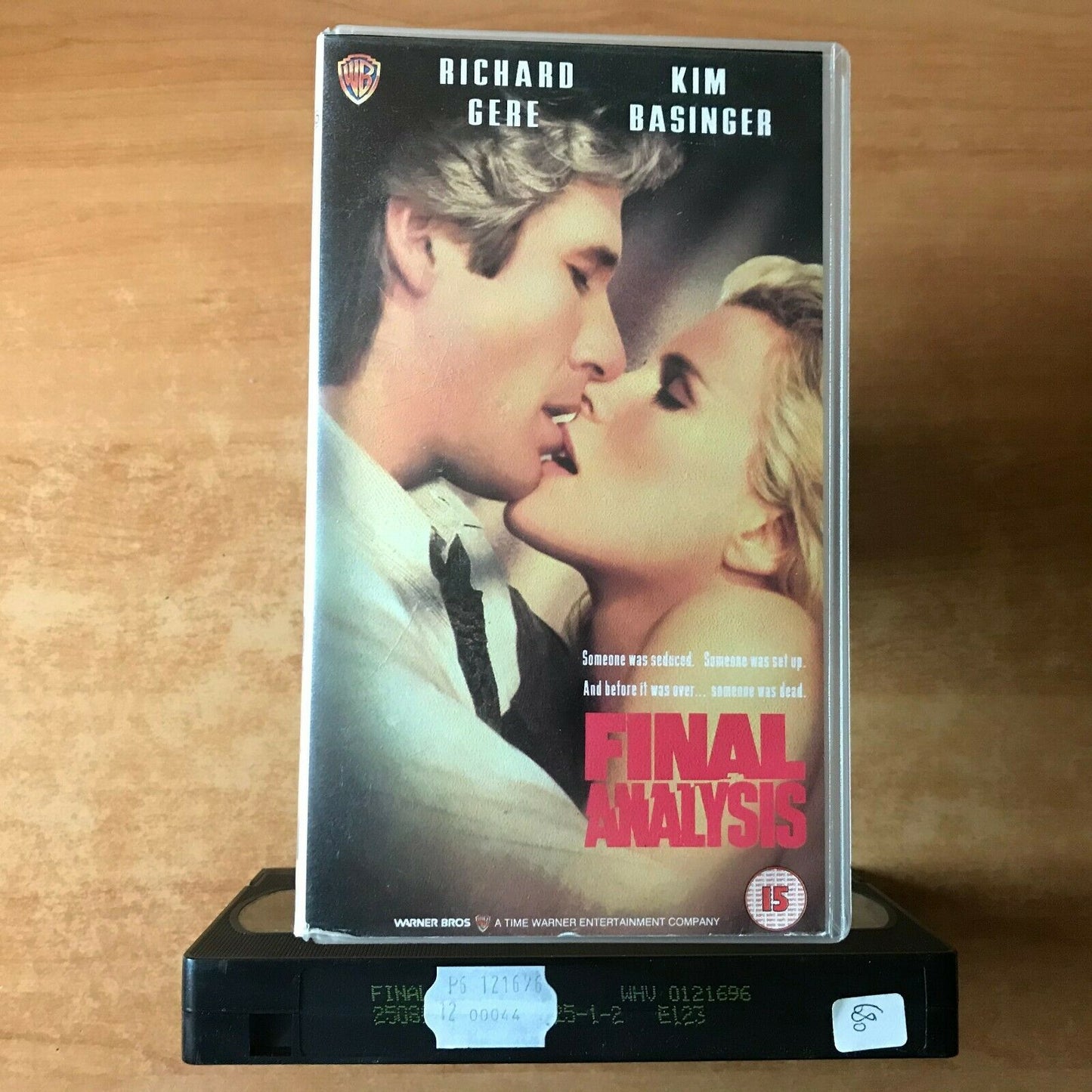 Final Analysis: Erotic Thriller - Neo-Noir Drama - Gere / Basinger - Pal VHS-