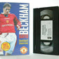 David Beckham: Football Superstar - Documentary - Poster Inside - Sports - VHS-