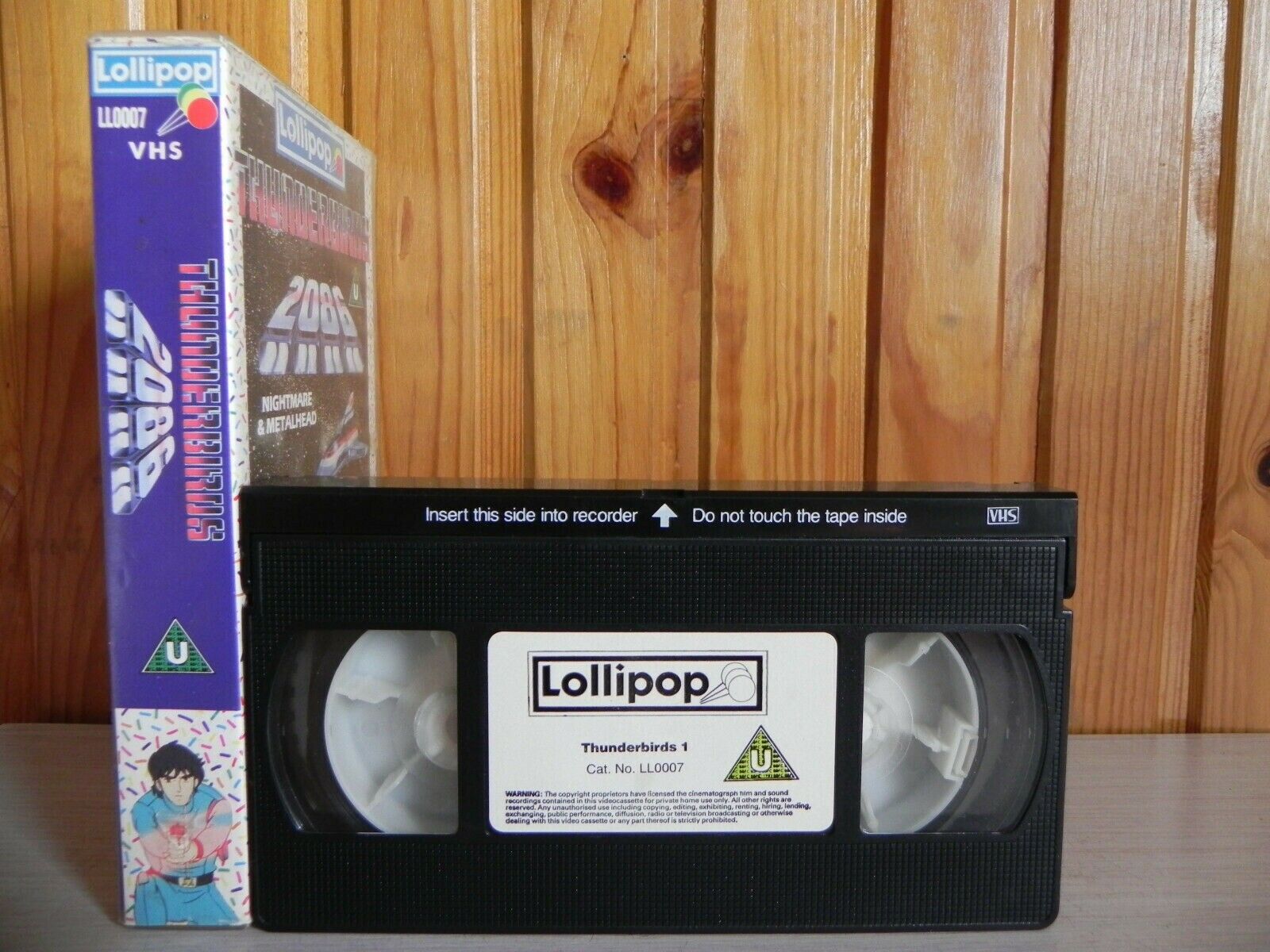 Thunderbirds 2086 - Nightmare - Metalhead - Vintage - Cartoon - Kids - Pal VHS-