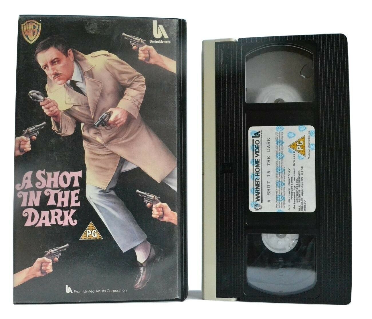 A Shot In The Dark: Pink Panther Film Series - Comedy - Peter Sellers - Pal VHS-