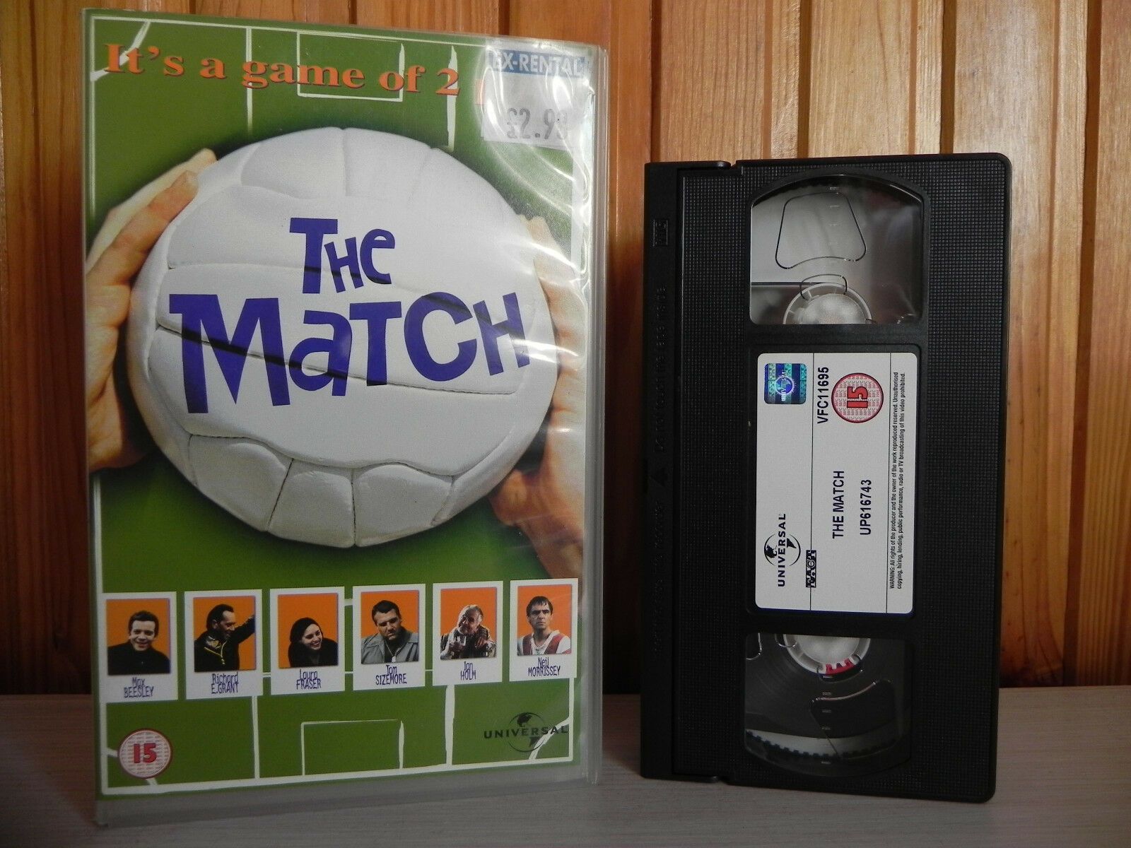 The Match - Big Box Rental - Rare Football - Romantic Comedy - Pal Video - VHS-
