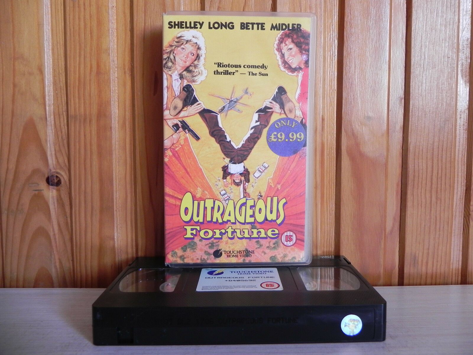 Outrageous Fortune - Touchstone - Comedy - Shelly Long - Bette Midler - Pal VHS-